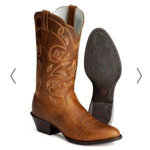 Ariat Heritage Leather Western Boots Sz. 9